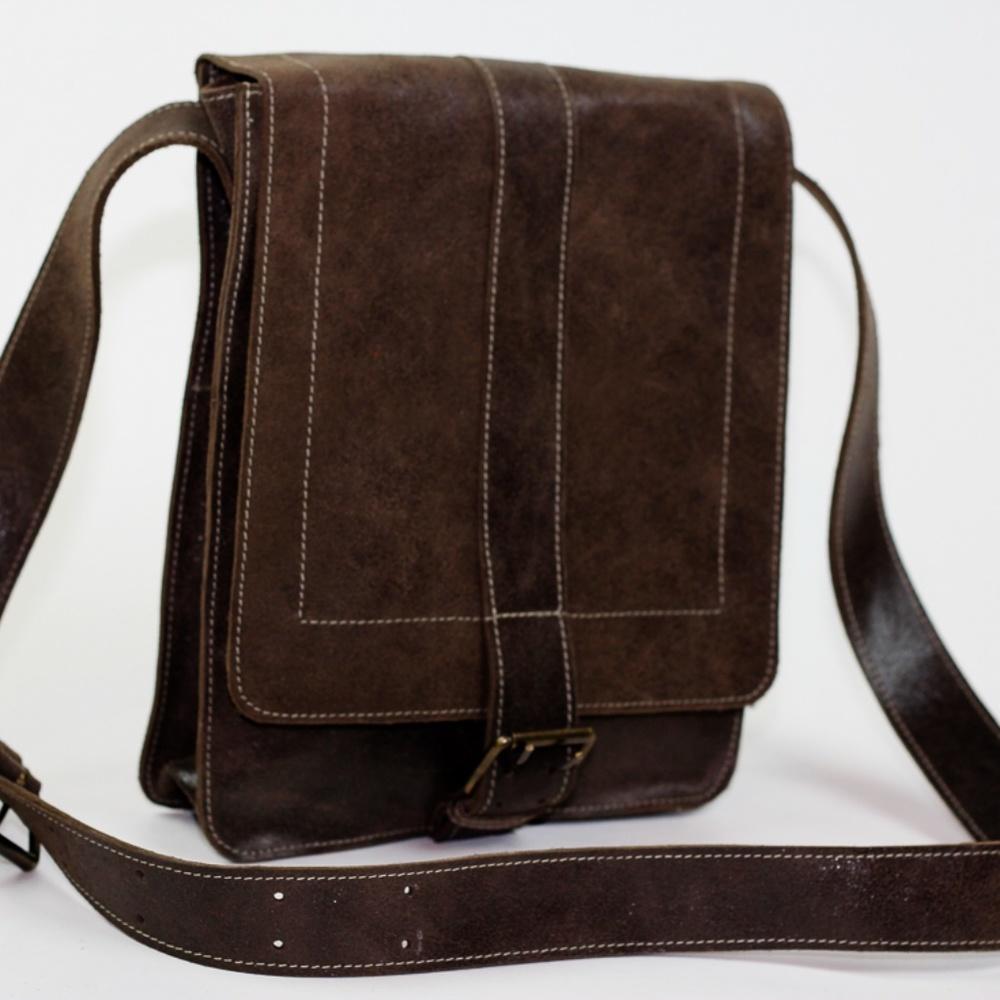 Unisex  genuine leather bag